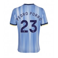 Maglie da calcio Tottenham Hotspur Pedro Porro #23 Seconda Maglia 2024-25 Manica Corta